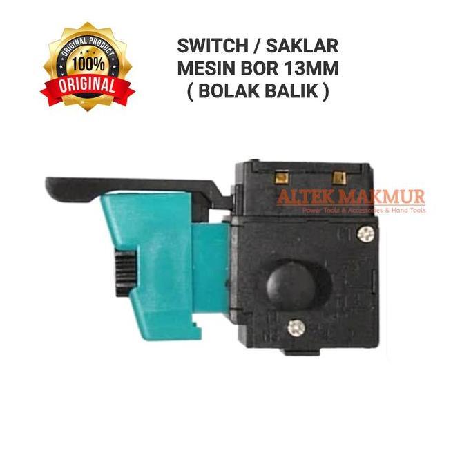 :<:<:<:<] Switch Bor Bolak-Balik 13mm Saklar ON-OFF Bor 13 mm Skakel Bor Modern
