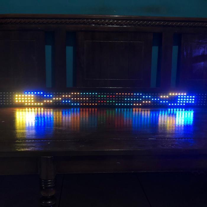 Strobo Running Text 5 Baris Bisa Ubah Nama Lewat Hp Mobil Original Dan Terpercaya