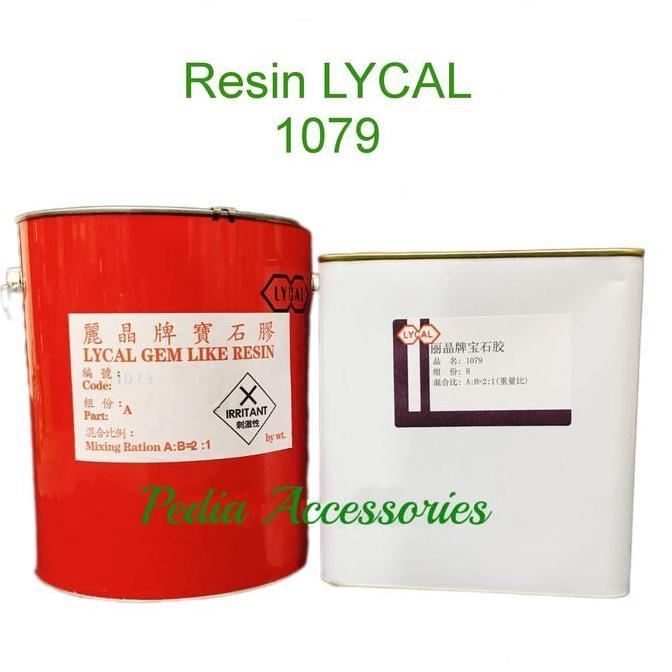 TERBARU Resin bening Lycal (Lentur) dgn Katalis - Lycal 1079 - 6 kg