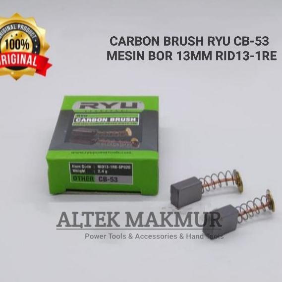 %$%$%$%$] Carbon Brush CB53 / CB 53 / Bostel Mesin Bor RYU 13mm RID13-1RE RYU