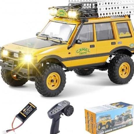 EAZYRC FMS 1/24 FCX24M RC Crawler RTR, Land Rover Series with Licensed, 1/24 RC Truck 4X4 Mini