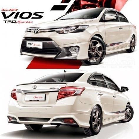 TERMURAH FULL SET BODYKIT VIOS GEN 3 TRD BODYKIT TOYOTA VIOS GEN 3 MODEL TRD SPORTIVO - SANNY COSTUM