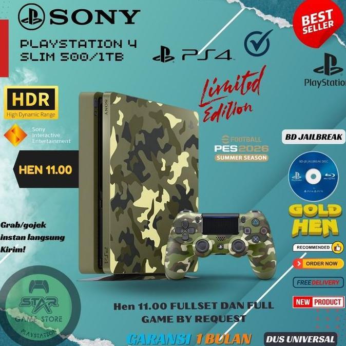 Ps4 Slim Hen Playstation 4 Slim Limited Edition