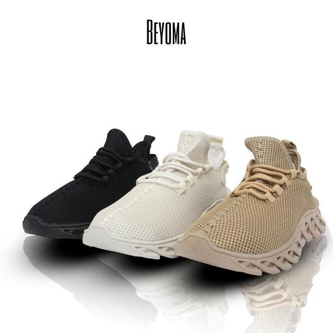 Sepatu BEYOMA Slipon Run Olahraga Sneakers Sport BY142