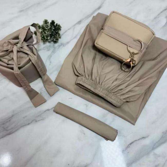 Mukena Parasut Traveling Korea Premium + Tas mukena dan Sajadah