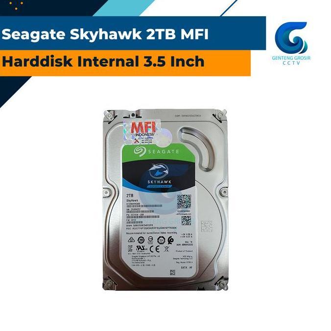 Hardisk Seagate Skyhawk 2TB MFI Original Harddisk HDD Internal 3.5"