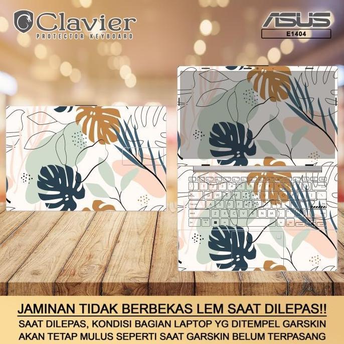 Cover Garskin Laptop Asus VivoBook Go 14 E1404 E1404G E1404GA Bening