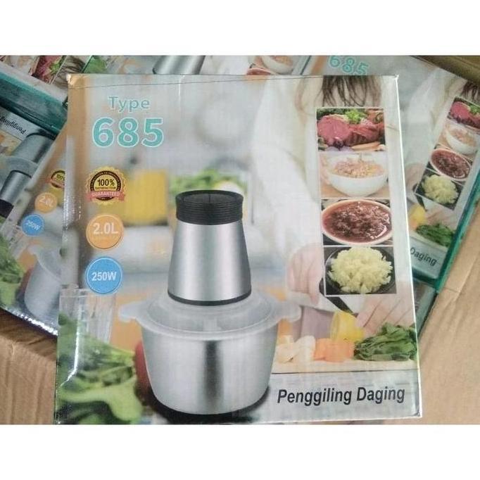 New- chopper stainless steel 2l 685 sx