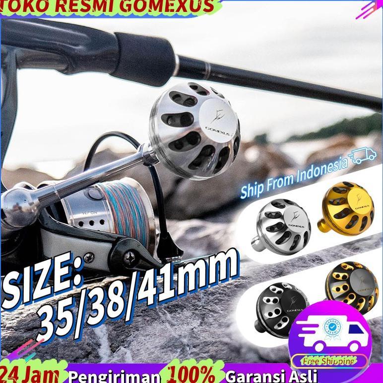Gomexus Handle Knob 35-41mm Joran BC pancing alat pancing set  knop Stradic  Daiwa shimano  Twinpowe