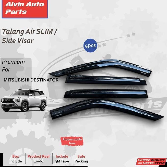 Grosir Talang Air Destinator Slim / Side Visor Mitsubishi Destinator Slim/Accessories Mitsubishi Des