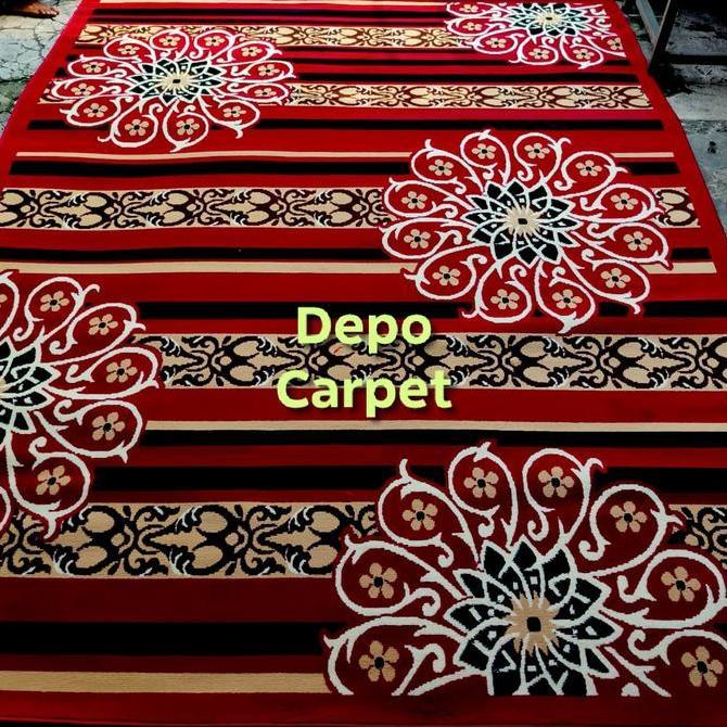 Promo Moderno & Almaya 260X330 Karpet Permadani Moderno Seri Minimalis Dan Almaya Rumbay Seri Klasik