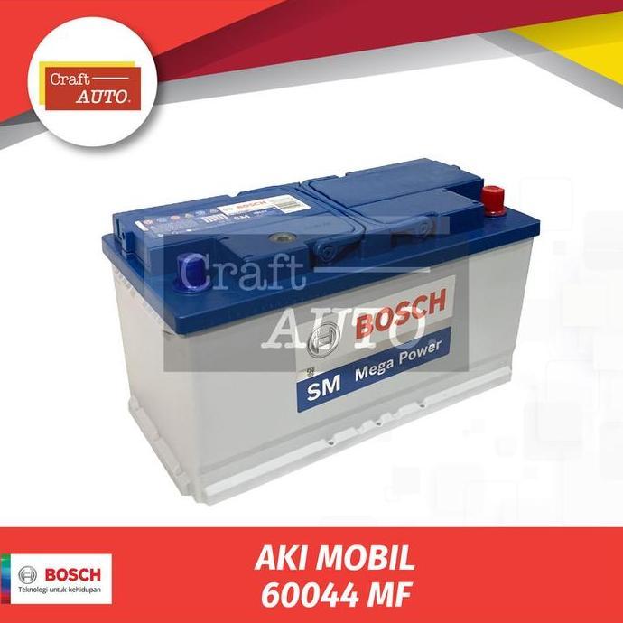 Murah Aki Mobil Bosch 100Ah Din 100 / 60044 Bmw Mercy Audi