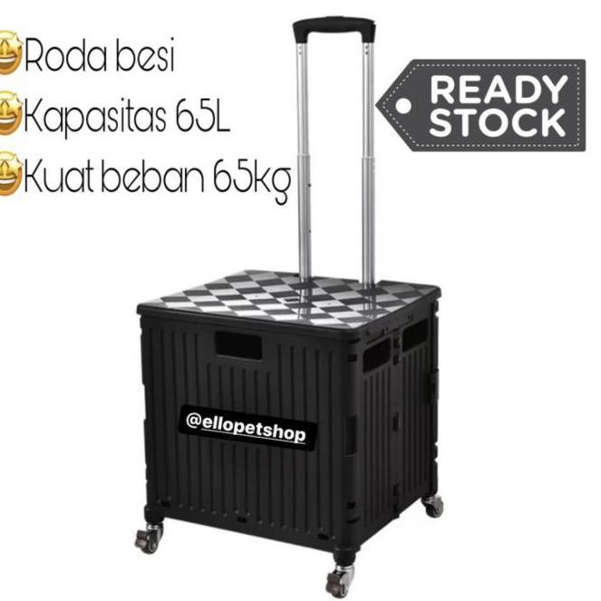 Troli Anjing / Troli Barang / Troli Plastik / Troli Barang Lipat