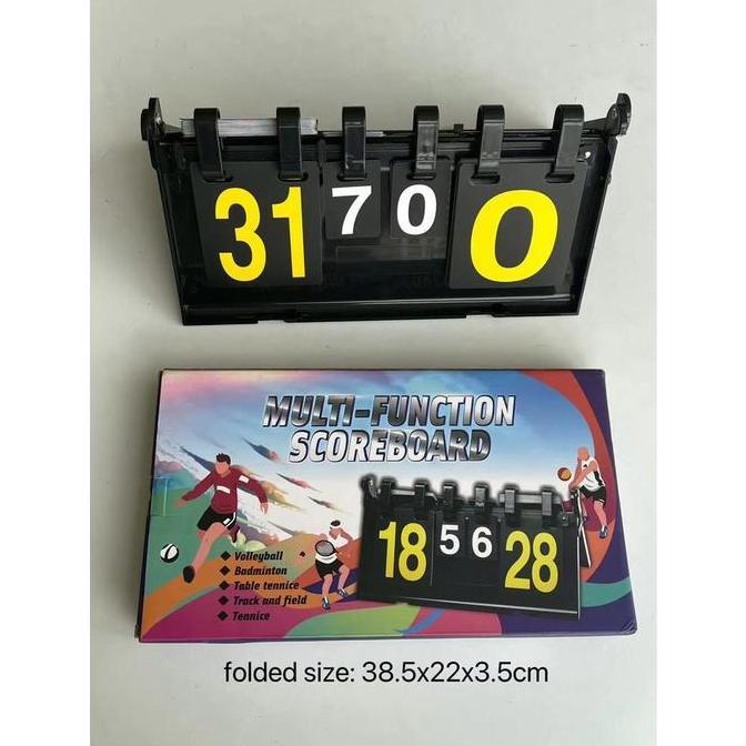 Papan Skor Multifungsi Score Board Papan Skor Badminton