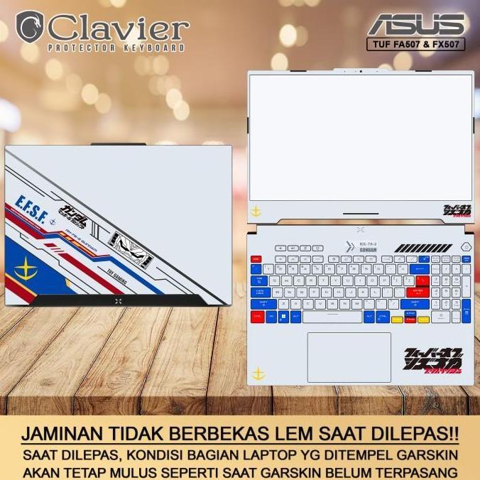 Cover Garskin Laptop Asus TUF Gaming F15 FX507 FX507Z FX507ZC Bening BIM
