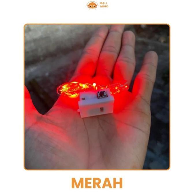 New- Lampu Layangan 2 meter - Lampu Layangan Kawat Baterai - Lampu Layang Layang Baterai - Lampu Lay