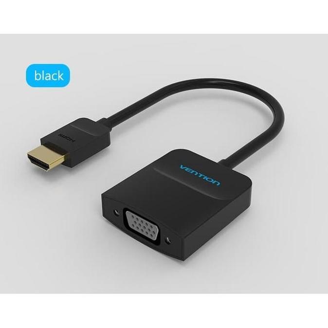 Adapter Converter HDMI to VGA Flat / HDMI TO VGA CONVERTER ORI HDMI Terlaris