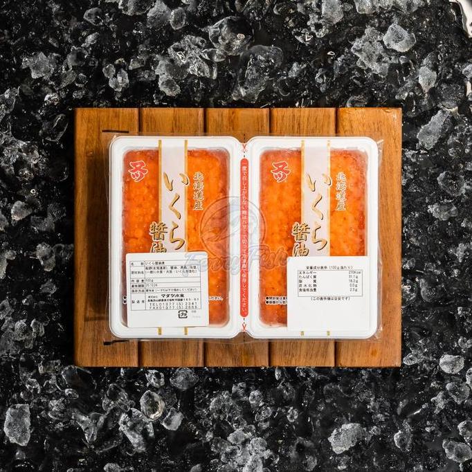 Terlaris Ikura Shoyu Zuke / Salmon Roe / Telur Ikan Salmon Import Jepang