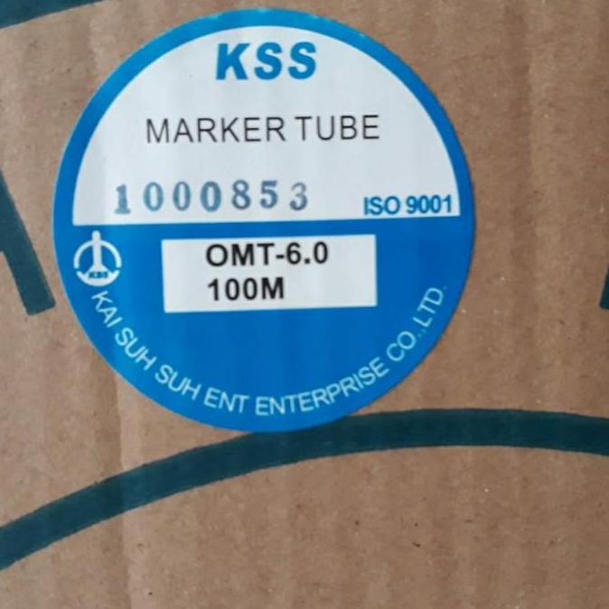 Promo Marker Tube KSS 6mm, Tube Marker KSS 6 mm 1 Roll 100 meter Diskon
