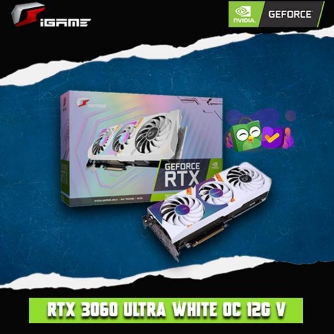 VGA Colorfull RTX 3060 ULTRA W OC 12G-V 12GB Terlaris