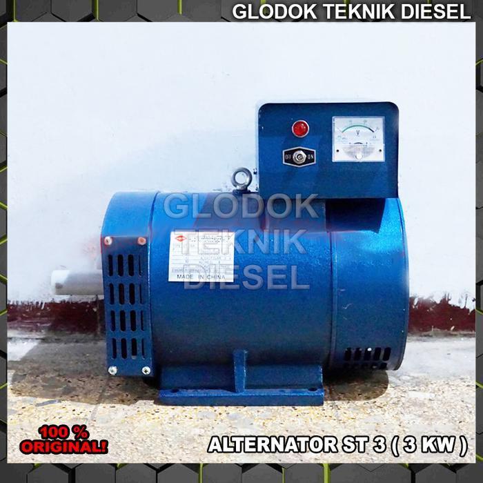 Alternator Dinamo Pembangkit Listrik Stc St 3 Kw Altenator 3Kw Terbaik Original Dan Terpercaya