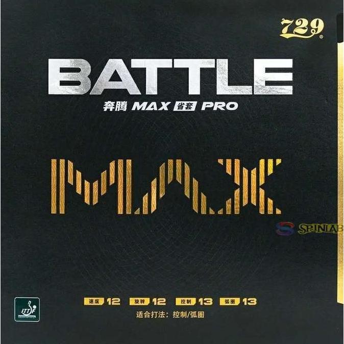 TERBARU - 729 Battle Max Pro - Karet Pingpong Tenis Meja