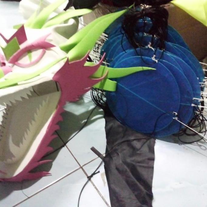 New- Layangan naga Mini diameter 20cm