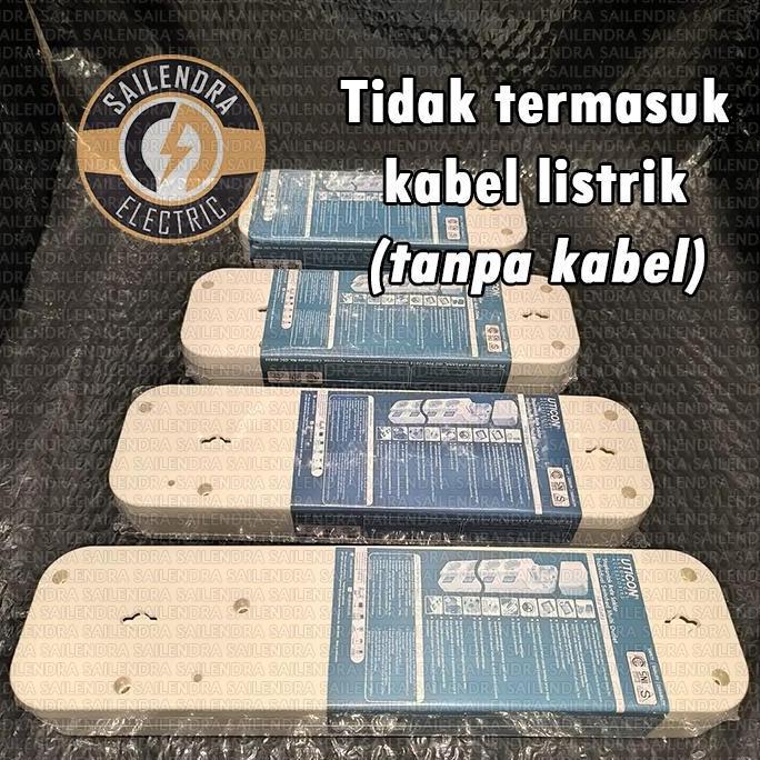 wincar.s - stop kontak uticon tanpa kabel 3-6 lubang saklar tersendiri