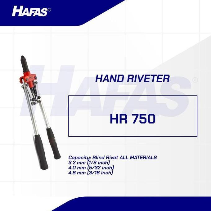 BEBAS ONGKIR - Hand Riveter, Tang Rivet SRC HR-750