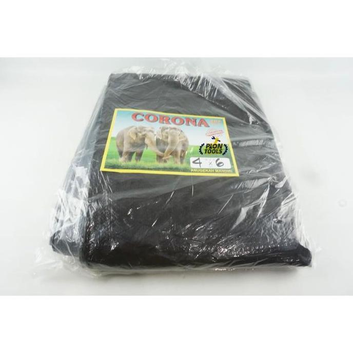 NEW Terpal A2 4x6Corona 2gajah c/s Terpaulin Terpal plastik Terpal kolam