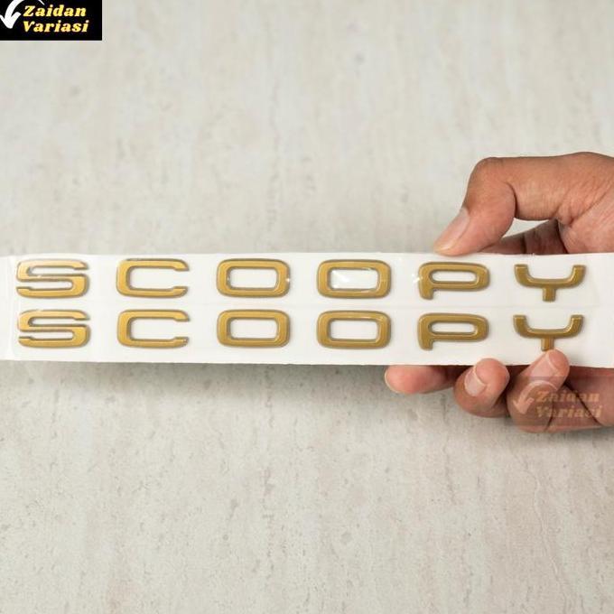 New- Emblem Scoopy 2021 2022 2023 Logo Scopy 2018 2019 Thailand Karbu 2016 2017 Jepang Bukan Origina