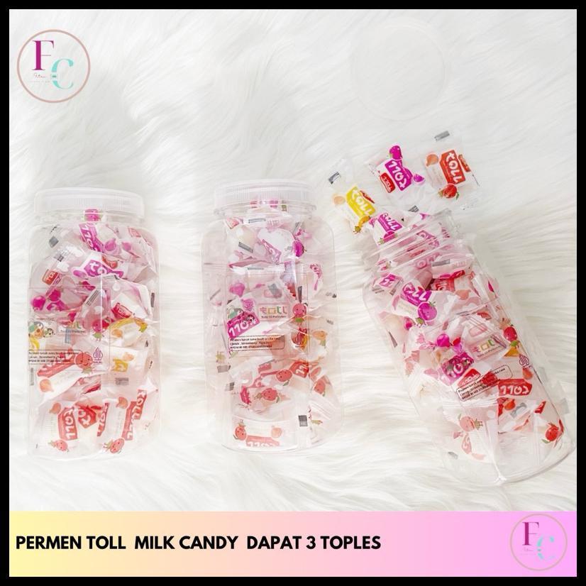 PERMEN TOLL MILK CANDY ( DAPAT 3 TOPLES )