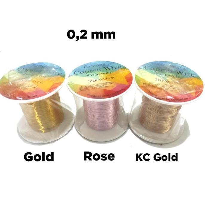Kawat Tembaga 250g - 0,2mm 0,3mm 0,4mm 0,5mm - Copper Wire -Kawat Bros