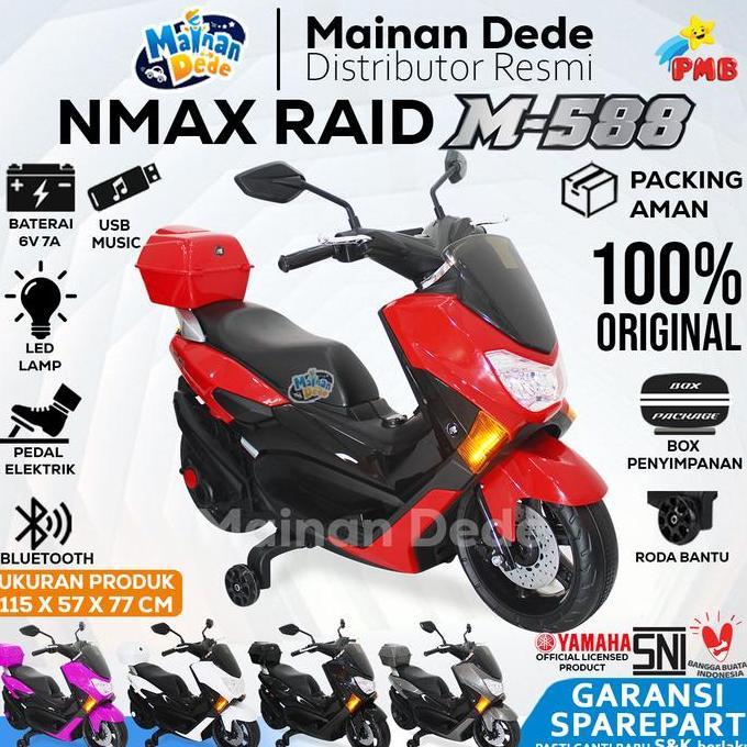 TERBARU Motor Aki Anak PMB 588 NMAX M-588 M588 RAID