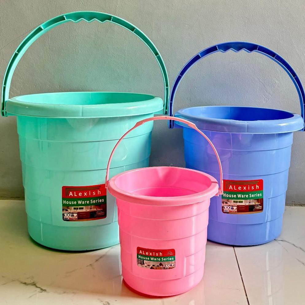 Ember Plastik Ember Tanpa Tutup Ember 1.5Gl 3Gl 4Gl Ikawa Ember Gagang Alexish