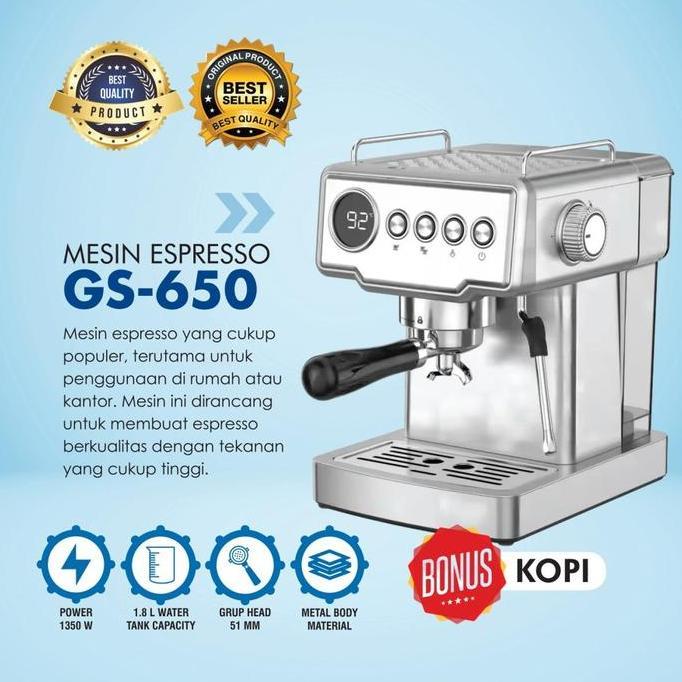 :::::::] Coffee Maker Machine / Mesin Espresso GUSTINO ALCANTARA
