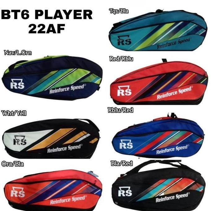 Tas Badminton RS BT6 Player 22 AF Ransel Jinjing Original Terlaris