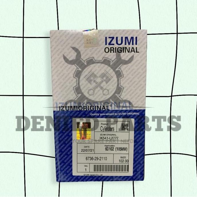 Liner 6D102 ~ Pc200-7 105Mm Izumi