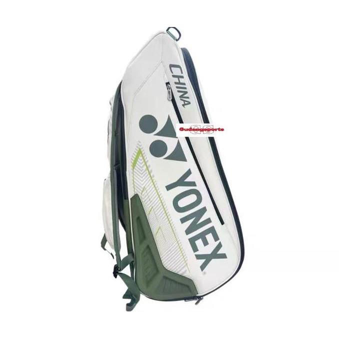 Tas Badminton Yonex Player BA 02326 EX / BAG 02326 White Moss Green Terlaris