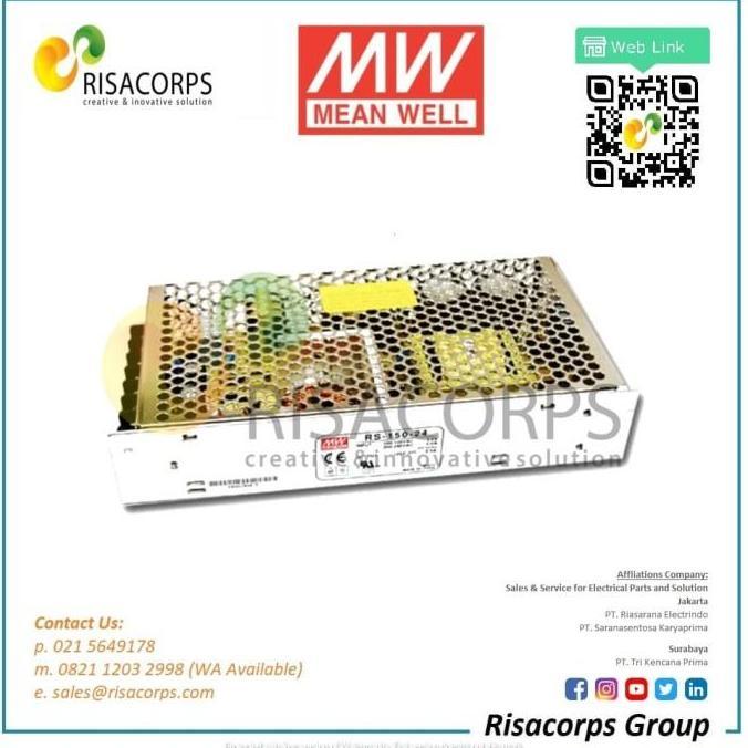 Promo Power Supply MEAN WELL RS-150-24 Diskon