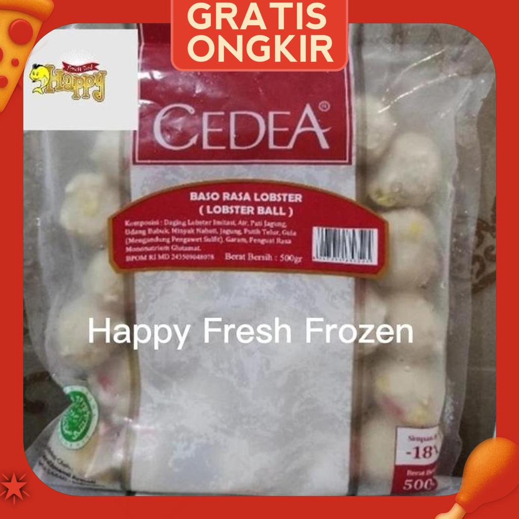Cedea Baso Rasa Lobster (Lobster Ball) Beku Frozen 500 Gram