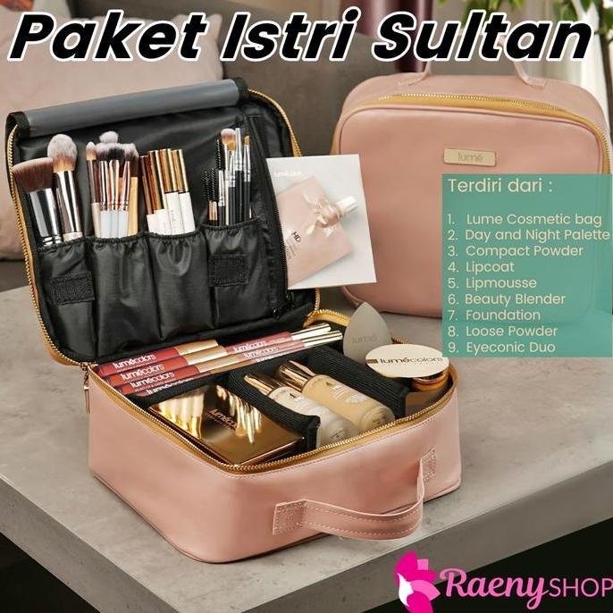 BEST PAKET KOSMETIK ISTRI SULTAN LUMECOLORS 1 SET LENGKAP LUME MAKEUP ARTIS