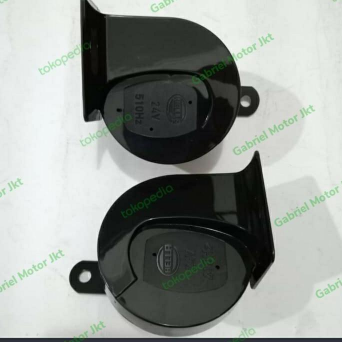 klakson keong hella 24volt-set high low 2pcs Terlaris
