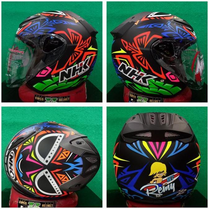 NHK HELM R6 GP EDITION RYUSEI DARK BLUE DOFF|MATT RYUSEI Terlaris