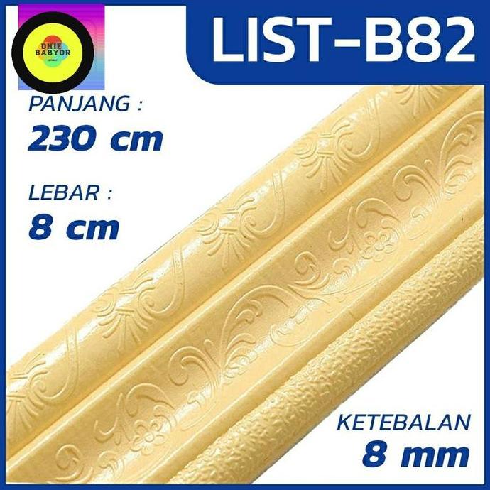 New- List Profil Foam 3d Border Dekorasi Foam Wall Frame