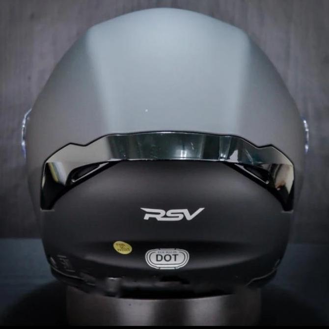 RSV HELM NEW WINDTAIL SOLID BLACK DOFF|HELM RSV NEW WINDTAIL Terlaris