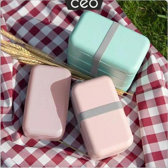 Ceo Kotak Bekal Susun Stainless Sus 304 Kotak Makan Minimalis