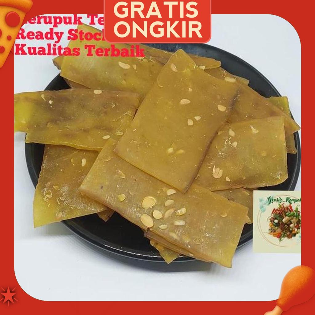 Kerupuk Tempe / Krupuk Tempe Mentah / Keripik Tempe - 1Kg