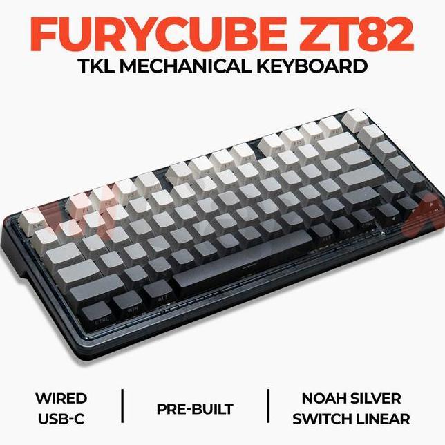 Furycube Zt82 Tkl 82 Keys Mechanical Keyboard