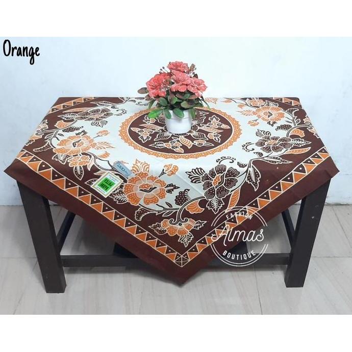 (Allthebest) Taplak Meja Tamu Taplak Meja Guru Taplak Meja Batik Segi Empat Taplak Meja Batik Bahan 
